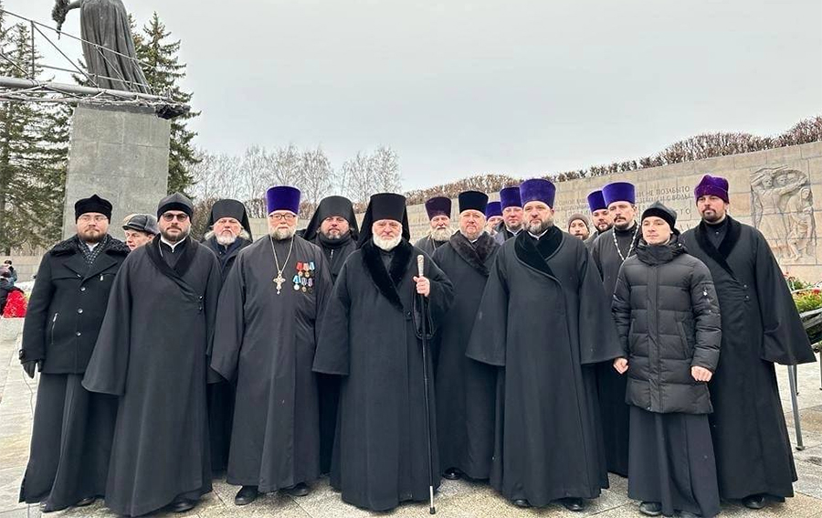 Делегация Санкт-Петербургской епархии