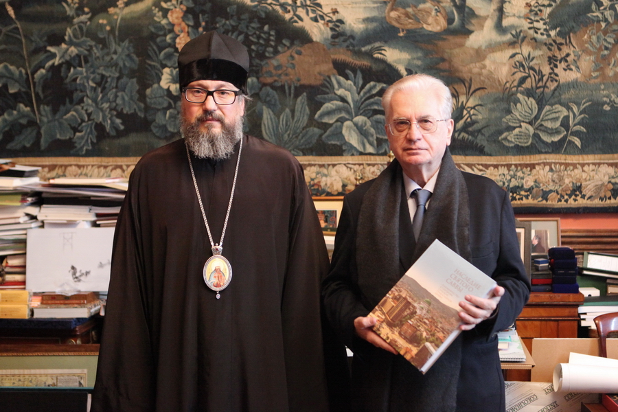Епископ Кронштадтский Вениамин и Михаил Борисович Пиотровский