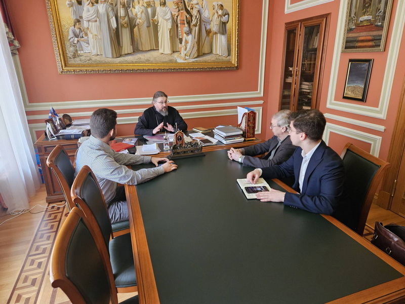 Епископ Кронштадтский Вениамин встретился с представителями Санкт-Петербургского отделения ВРНС