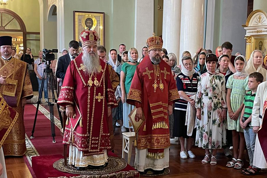 Храм в честь святого великомученика и целителя Пантелеимона