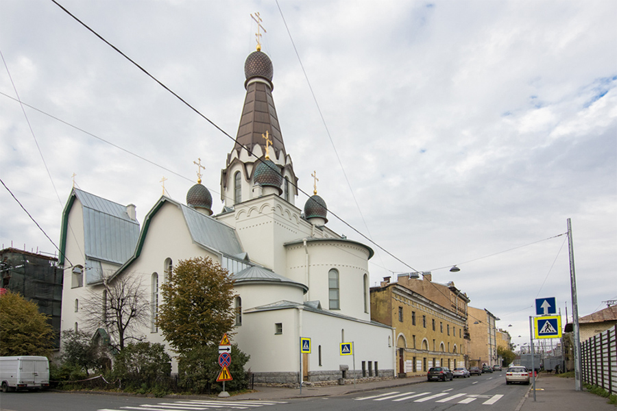 Храм Святителя Петра митрополита Московского, на Роменской улице